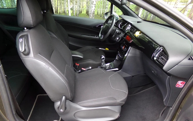 Citroen DS3 cena 17900 przebieg: 218000, rok produkcji 2011 z Białystok małe 121